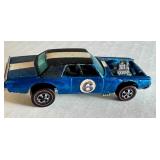 Vintage Hot Wheels Redlines Custom Fleetside Purple and TNT Bird Diecast Cars