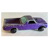 Vintage Hot Wheels Redlines Custom Fleetside Purple and TNT Bird Diecast Cars
