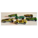 Set of 6 Vintage Hot Wheels Redlines Mantis and Peepin Bomb Cars