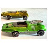Set of 6 Vintage Hot Wheels Redlines Mantis and Peepin Bomb Cars