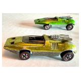 Set of 6 Vintage Hot Wheels Redlines Mantis and Peepin Bomb Cars