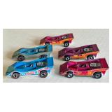 Lot of 5 Vintage Hot Wheels Redlines American Victory Cars
