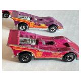 Lot of 5 Vintage Hot Wheels Redlines American Victory Cars