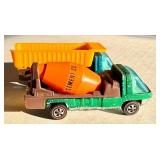 Hot Wheels Redlines Cement Mixer and Dump Truck Pair