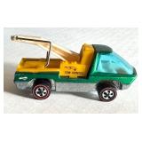 Vintage Hot Wheels Redlines Tow Service Truck 1969
