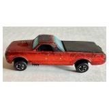 Pair of Vintage Hot Wheels Redlines Custom Fleetside Die-Cast Trucks