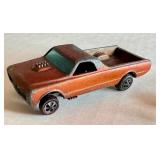 Pair of Vintage Hot Wheels Redlines Custom Fleetside Die-Cast Trucks