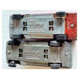 Pair of Vintage Hot Wheels Redlines Custom Fleetside Die-Cast Trucks