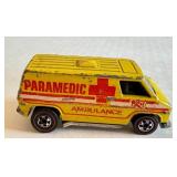 Vintage Hot Wheels Redlines Paramedic Ambulance Van