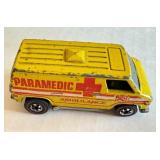 Vintage Hot Wheels Redlines Paramedic Ambulance Van