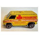 Vintage Hot Wheels Redlines Paramedic Ambulance Van