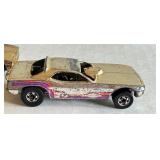 Lot of 3 Vintage Hot Wheels Redlines Gold Hemi Hauler Top Eliminator Cars