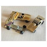 Lot of 3 Vintage Hot Wheels Redlines Gold Hemi Hauler Top Eliminator Cars