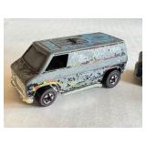 Lot of 2 Vintage Redlines Hot Wheels Super Vans 1974 Hong Kong