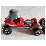 Pair of 1969 Hot Wheels Redline Red Baron Diecast Cars