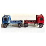 Pair of Vintage Hot Wheels Redlines American Tipper Haulers, 1970s Hong Kong