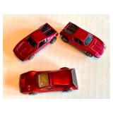 Hot Wheels Redlines Lot: 2 Tri-Baby and 1 AMX/2 Cars