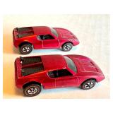 Hot Wheels Redlines Lot: 2 Tri-Baby and 1 AMX/2 Cars