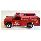 Vintage Hot Wheels Redlines Ranger Rig and Emergency Unit Trucks Lot