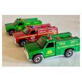Vintage Hot Wheels Redlines Ranger Rig and Emergency Unit Trucks Lot