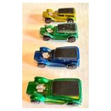 Set of 4 Vintage Redlines Hot Wheels Demon Cars