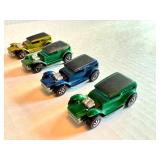 Set of 4 Vintage Redlines Hot Wheels Demon Cars