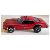 Pair of Vintage Hot Wheels Redlines Police Cruiser and Emergency Squad Cars