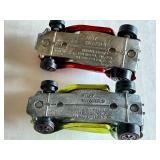 Set of 4 Vintage Hot Wheels Redlines: 2 Red Baron and 2 Beatnik Bandit Cars