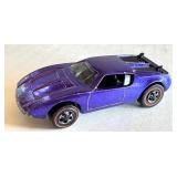 Vintage Hot Wheels Redlines AMX/2 in Metallic Purple