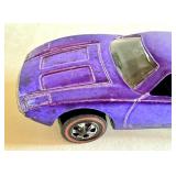 Vintage Hot Wheels Redlines AMX/2 in Metallic Purple