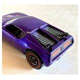 Vintage Hot Wheels Redlines AMX/2 in Metallic Purple
