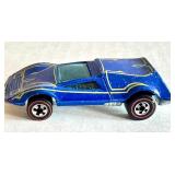 Set of 4 Vintage Redline Hot Wheels Cars Including Silhouette, Custom Camaro, Prowler, and Buzz Off