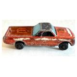 Lot of 5 Vintage Hot Wheels Redline Cars Including Custom Cougar, King Kuda, Fleetside and Boss Hoss