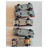 Lot of 5 Vintage Hot Wheels Redline Cars Including Custom Cougar, King Kuda, Fleetside and Boss Hoss