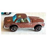 Lot of 4 Vintage Redline Hot Wheels Cars Including Mercedes 280 SL and Rolls Royce