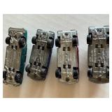 Lot of 4 Vintage Redline Hot Wheels Cars Including Mercedes 280 SL and Rolls Royce