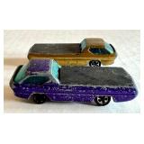 Pair of Vintage Hot Wheels Redline Deora Diecast Cars