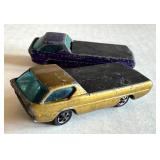 Pair of Vintage Hot Wheels Redline Deora Diecast Cars