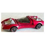 Set of 5 Vintage Redline Hot Wheels Cars Including Boss Hoss, Mark IV, Light My Firebird, Ferrari 312, Mod Squad