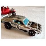 Set of 3 Vintage Redline Hot Wheels Cars - Classic 32 Ford, Classic 31 Ford, Boss Hoss