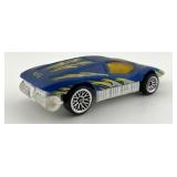 Set of 6 Hot Wheels Silver Bullet Diecast Cars Assorted Colors