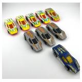Lot of 9 Hot Wheels Silver Bullet Diecast Cars Assorted Variants