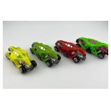 Lot of 7 1990s Animal Themed Hot Wheels Cars including Hot Wheels Rodzilla and Hot Wheels Double Demon