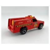 Set of 5 Vintage Hot Wheels Emergency Vehicles