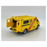 Set of 6 Hot Wheels Emergency Vehicles Including Fire Trucks and Ambulances