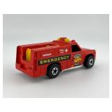 Set of 6 Hot Wheels Emergency Vehicles Including Fire Trucks and Ambulances