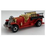 Lot of 6 Emergency Hot Wheels Die-Cast Vehicles - Fire Trucks and Ambulances