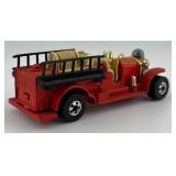 Lot of 6 Emergency Hot Wheels Die-Cast Vehicles - Fire Trucks and Ambulances