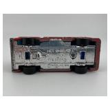 Lot of 6 Emergency Hot Wheels Die-Cast Vehicles - Fire Trucks and Ambulances