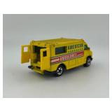 Lot of 6 Emergency Hot Wheels Die-Cast Vehicles - Fire Trucks and Ambulances